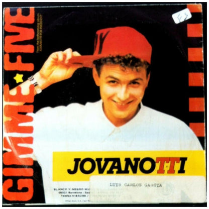 JOVANOTTI - GO JOVANOTTI GO (S/SIDED) (PROMO COPY) | 7" SINGLE USADO