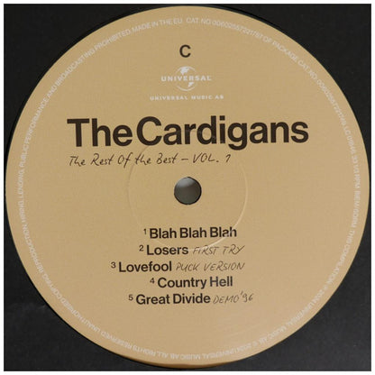 CARDIGANS - THE REST OF THE BEST VOL. 1 (2LP) | VINILO