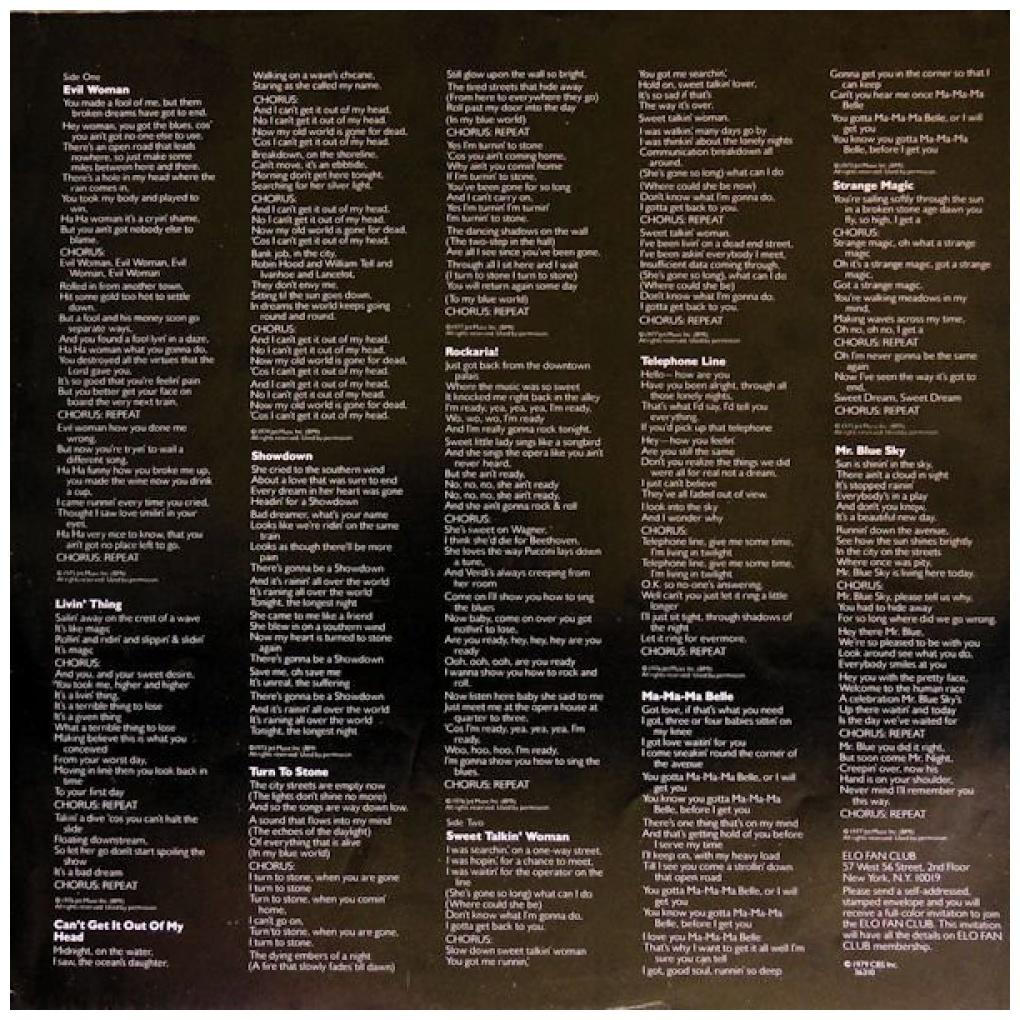 ELECTRIC LIGHT ORCHESTRA - ELO'S GREATEST HITS | VINILO USADO
