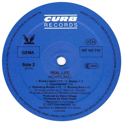 REAL LIFE - HEART LAND | VINILO USADO