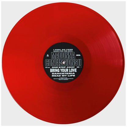 MADONNA - CONFESSION II (CLEAR RED VINYL + POSTER) | VINILO