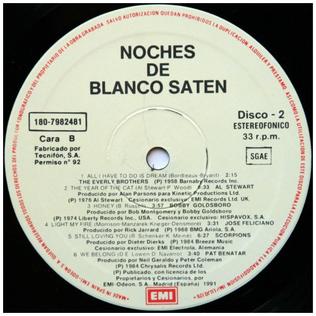 NOCHES DE BLANCO SATÉN - LAS 24 MEJORES BALADAS DE SIEMPRE - VARIOS ARTISTAS (2LP) | VINILO USADO