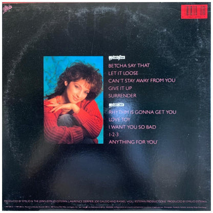 GLORIA ESTEFAN AND MIAMI SOUND MACHINE - LET IT LOOSE | 7" SINGLE USADO