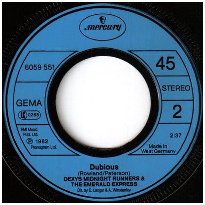DEXYS MIDNIGHT RUNNERS - COME ON EILEEN | 7" SINGLE USADO