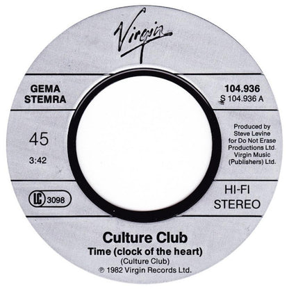 CULTURE CLUB - TIME (CLOCK OF THE HEART) | 7" SINGLE USADO