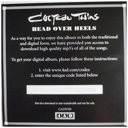 COCTEAU TWINS - HEAD OVER HEELS | VINILO
