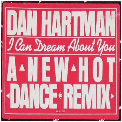DAN HARTMAN - I CAN DREAM ABOUT YOU (PROMO COPY) | 12'' MAXI SINGLE USADO