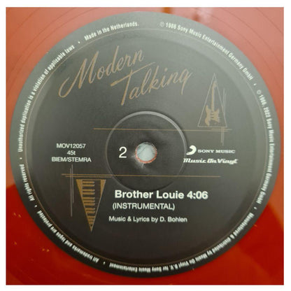 MODERN TALKING - BROTHER LOUIE(RED VINYL) | 12" MAXI SINGLE VINILO