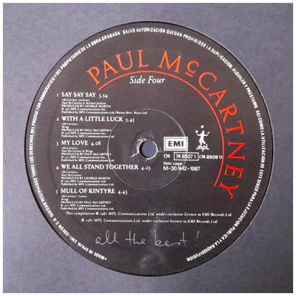 PAUL McCARTNEY - ALL THE BEST (2LP) | VINILO USADO