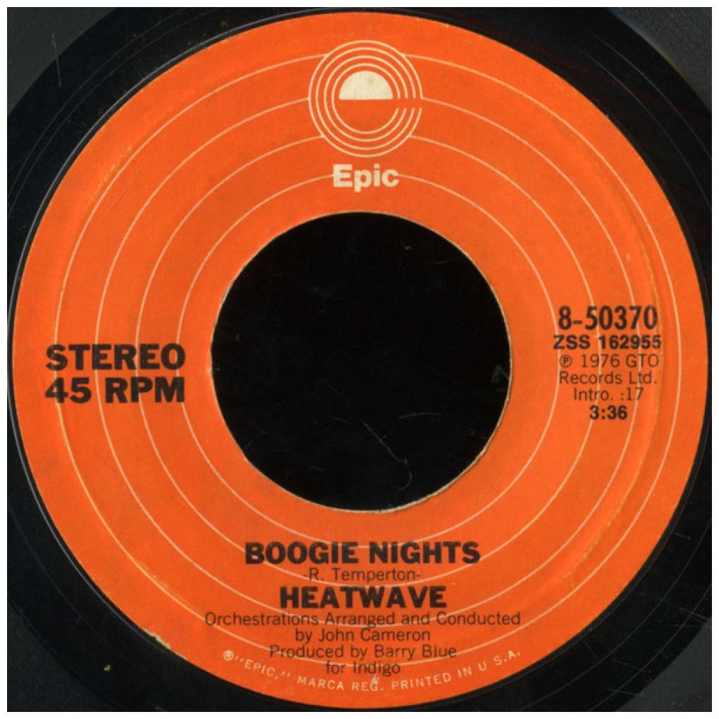 HEATWAVE - BOOGIE NIGHTS | 7" SINGLE USADO