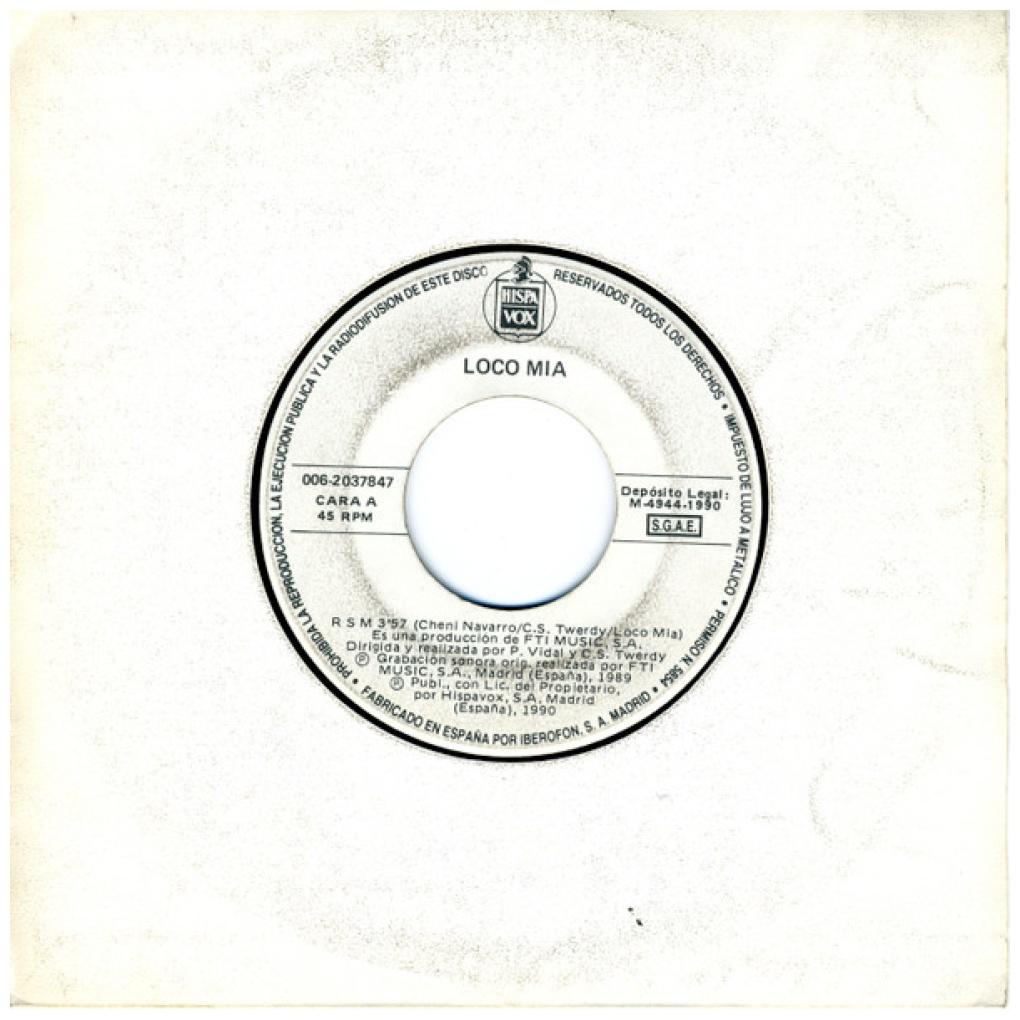 LOCOMIA - R.S.M. | 7" SINGLE USADO