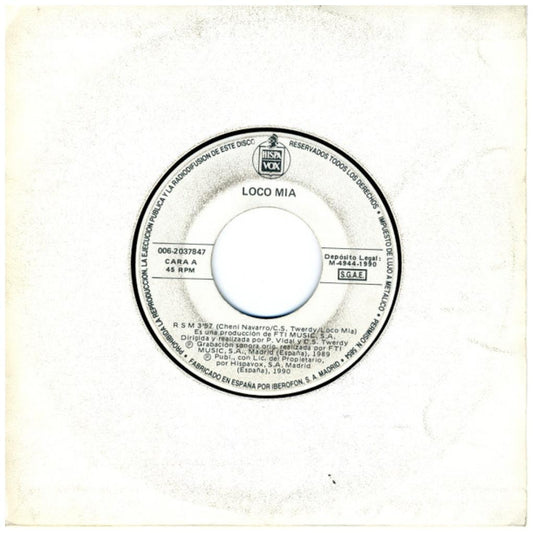 LOCOMIA - R.S.M. | 7" SINGLE USADO