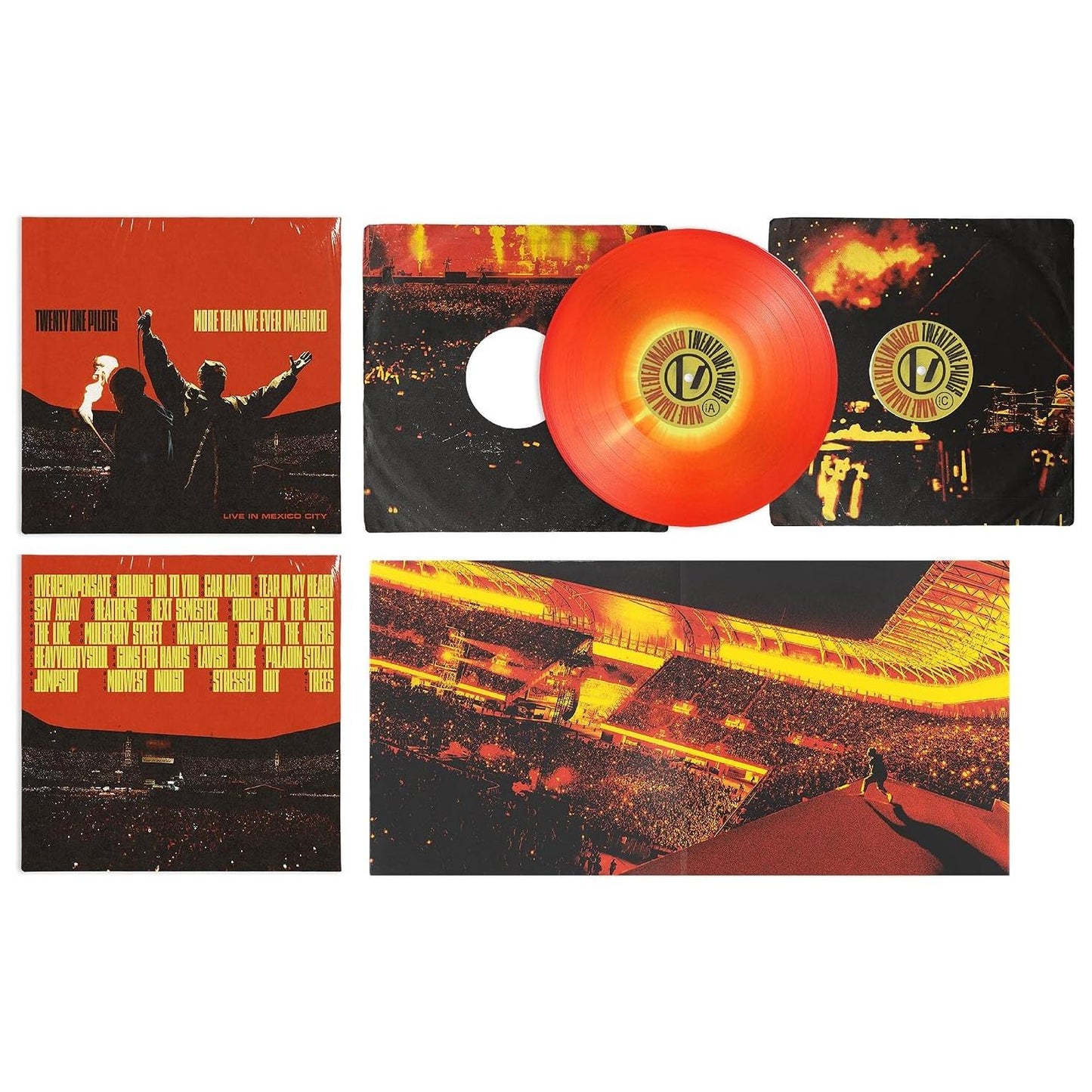 (PREVENTA) TWENTY ONE PILOTS  - MORE THAN WE EVER IMAGINED: LIVE IN MEXICO CITY (LTD EDITION) (2LP) (RED VINYL) | VINILO