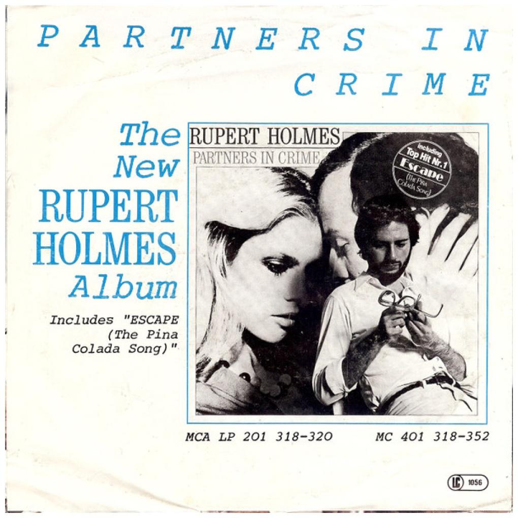 RUPERT HOLMES - HIM | 7" SINGLE USADO