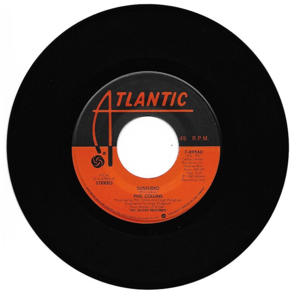 PHIL COLLINS - SUSSUDIO | 7" SINGLE USADO