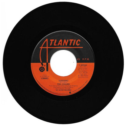 PHIL COLLINS - SUSSUDIO | 7" SINGLE USADO