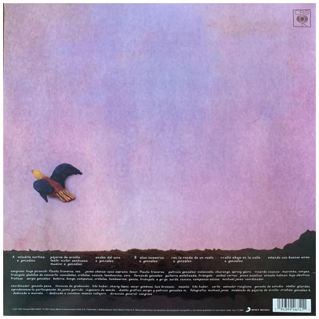 CONGRESO - PAJAROS DE ARCILLA | VINILO