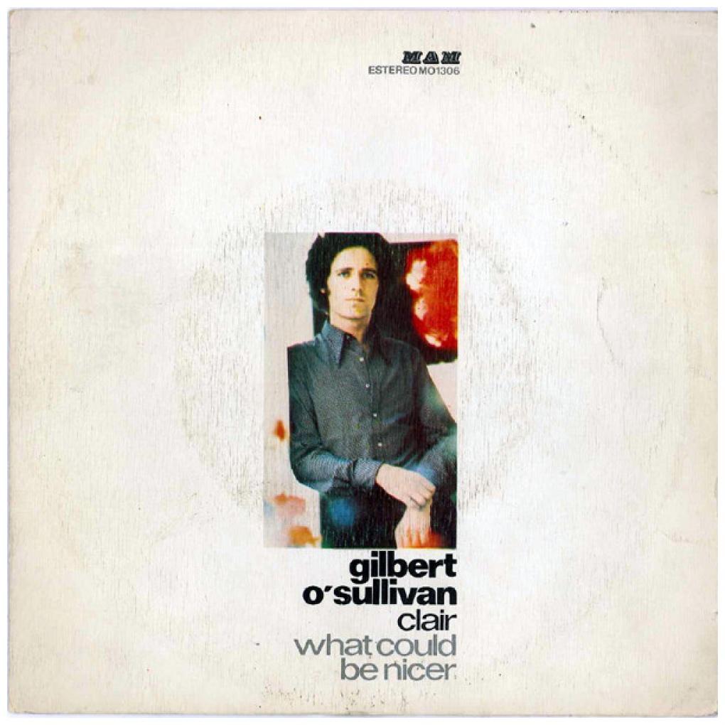 GILBERT O'SULLIVAN - CLAIR | 7" SINGLE USADO