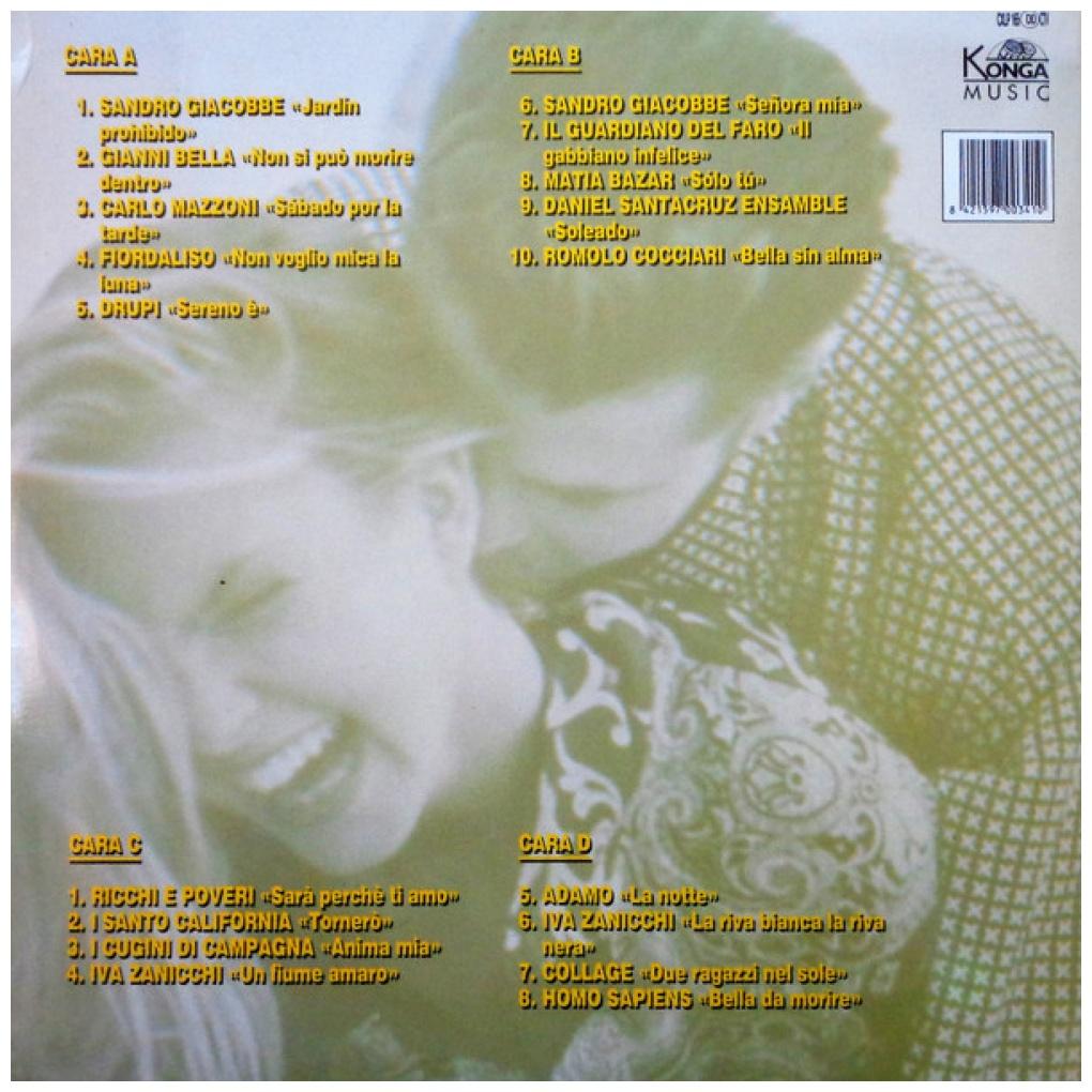 BELLISSIMA - VARIOUS ARTIST (2LP) | VINILO USADO