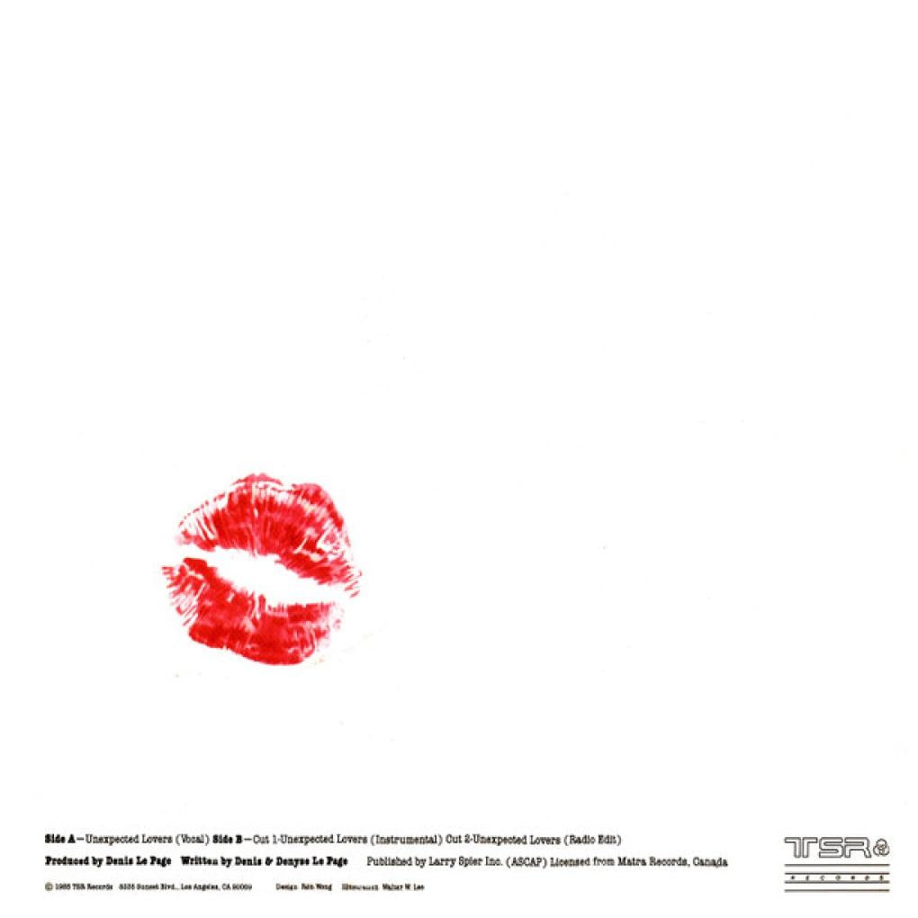 LIME - UNEXPECTED LOVERS | 12'' MAXI SINGLE USADO