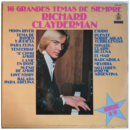 RICHARD CLAYDERMAN - 16 GRANDES TEMAS DE SIEMPRE | VINILO USADO