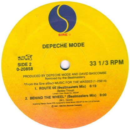 DEPECHE MODE - BEHIND THE WHEEL | 12'' MAXI SINGLE USADO