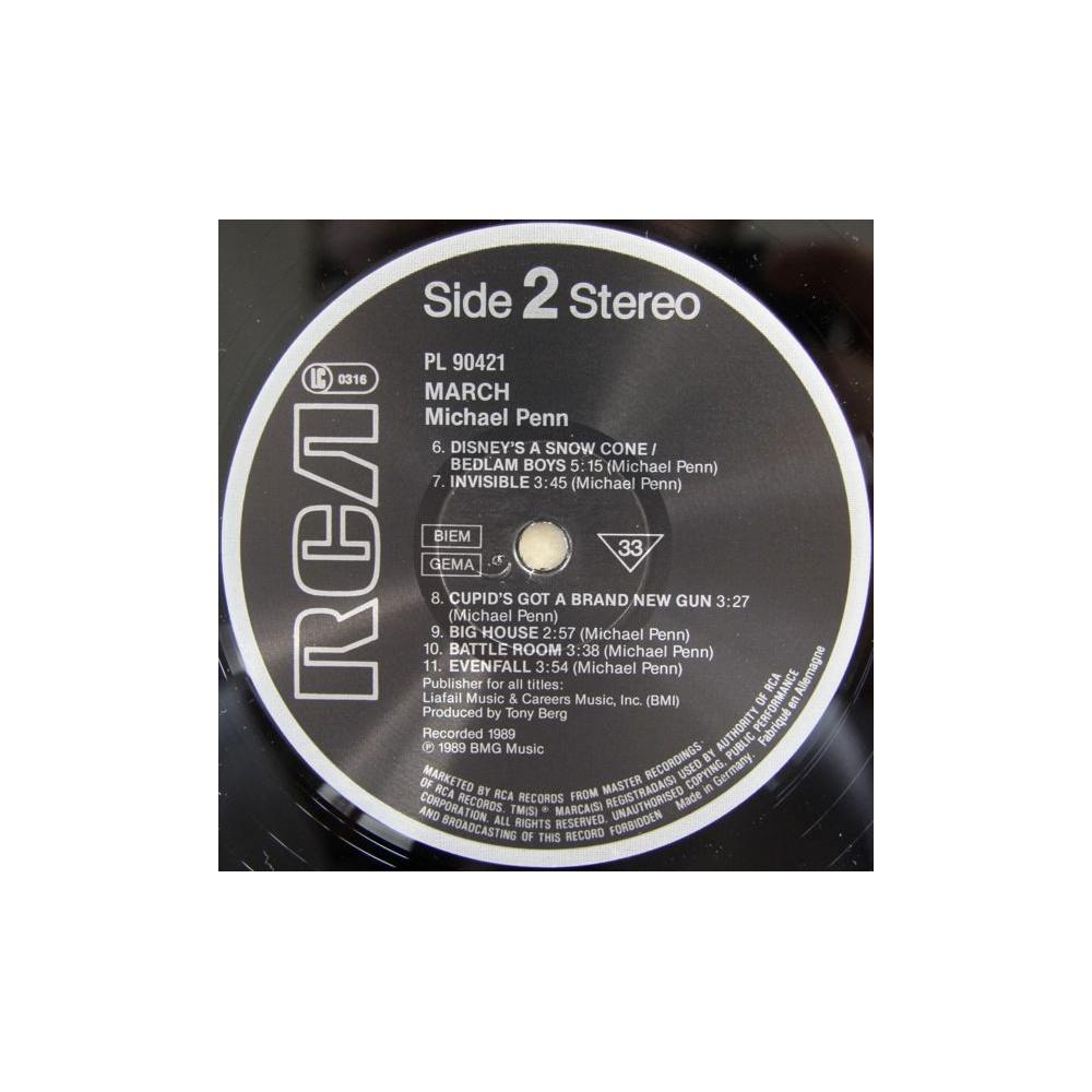 MICHAEL PENN - MARCH | VINILO USADO