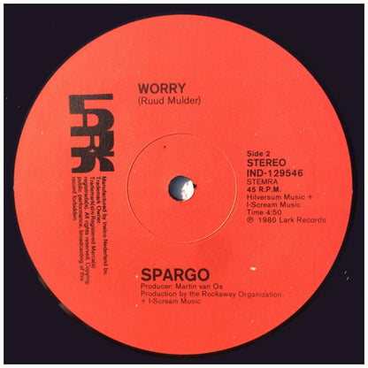 SPARGO - YOU AND ME | 12'' MAXI SINGLE USADO