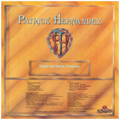 PATRICK HERNANDEZ - BORN TO BE ALIVE | VINILO USADO