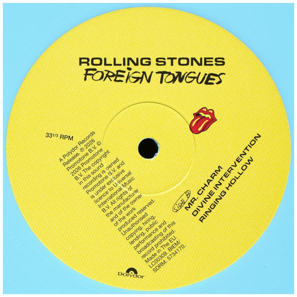 ROLLING STONES - FOREIGN TONGUES (2LP) (BABY BLUE VINYL) | VINILO
