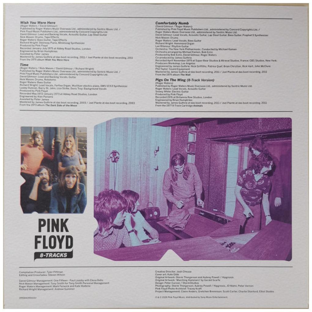 PINK FLOYD - 8-TRACKS (UK) (2026) | VINILO