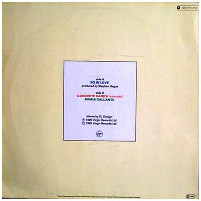 ORCHESTRAL MANOEUVRES IN THE DARK - SO IN LOVE | 12'' MAXI SINGLE USADO