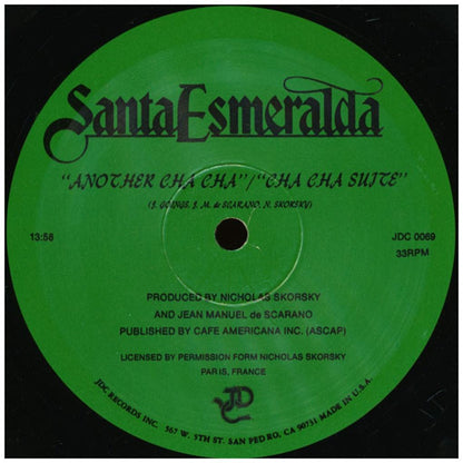 SANTA ESMERALDA - ANOTHER CHA CHA | 12'' MAXI SINGLE USADO
