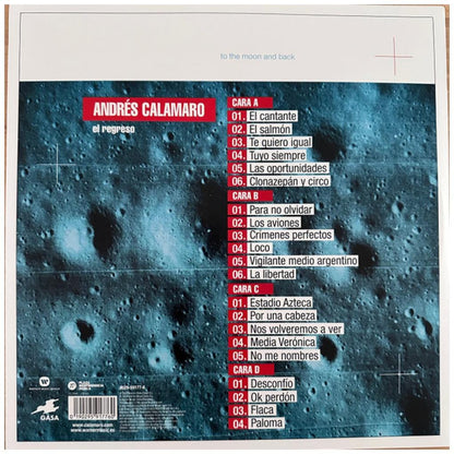 ANDRES CALAMARO - EL REGRESO (2LP) | VINILO