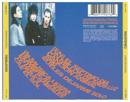 SODA STEREO - CANCION ANIMAL | CD