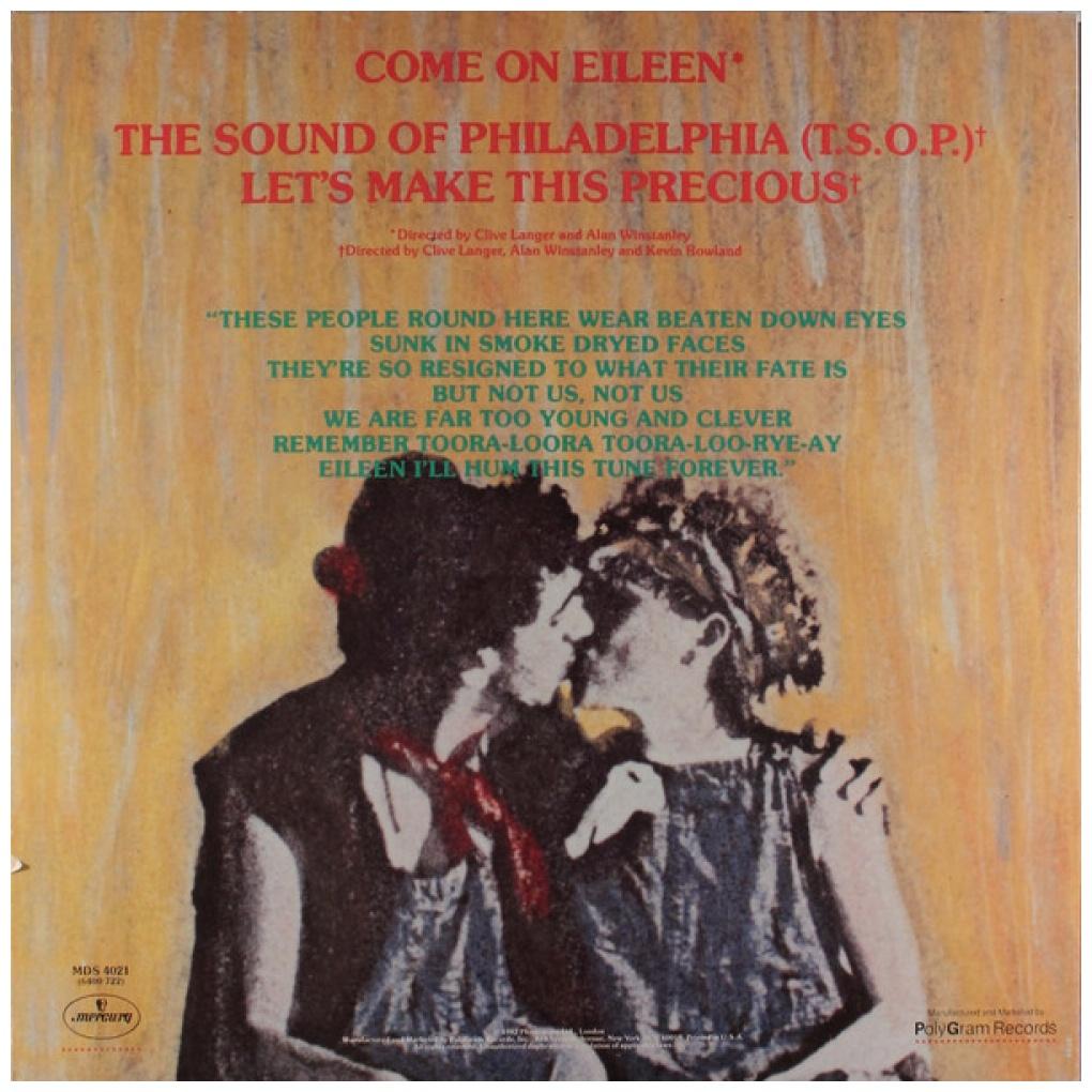 DEXYS MIDNIGHT RUNNERS - COME ON EILEEN | 12'' MAXI SINGLE USADO