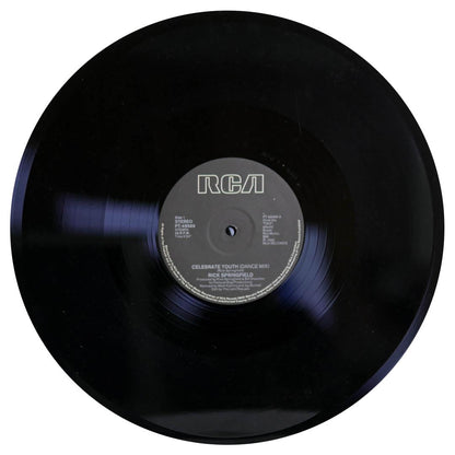 RICK SPRINGFIELD - CELEBRATE YOUTH (SPECIAL DANCE MIX) | 12" MAXI SINGLE USADO
