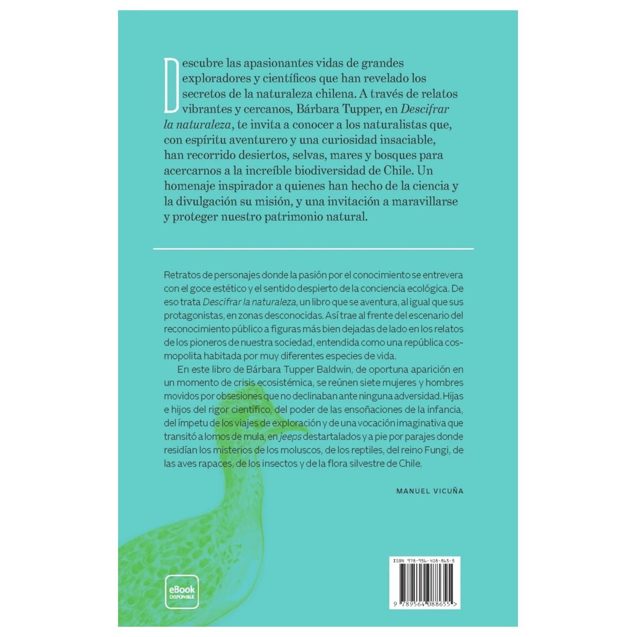 DESCIFRAR LA NATURALEZA (TAPA BLANDA) - BÁRBARA TUPPER BALDWIN | LIBRO