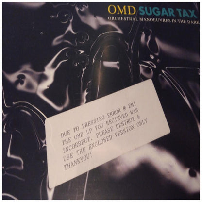 ORCHESTRAL MANOEUVRES IN THE DARK - SUGAR TAX | VINILO USADO