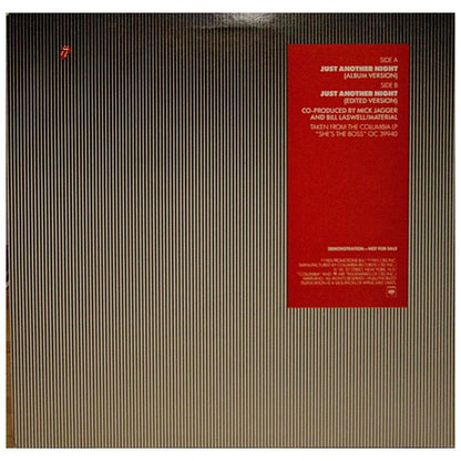 MICK JAGGER  -  JUST ANOTHER NIGHT | 12" MAXI SINGLE USADO