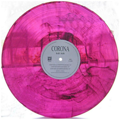 CORONA - BABY BABY (VIOLET MARBLED CLEAR VINYL) | 12'' MAXI SINGLE
