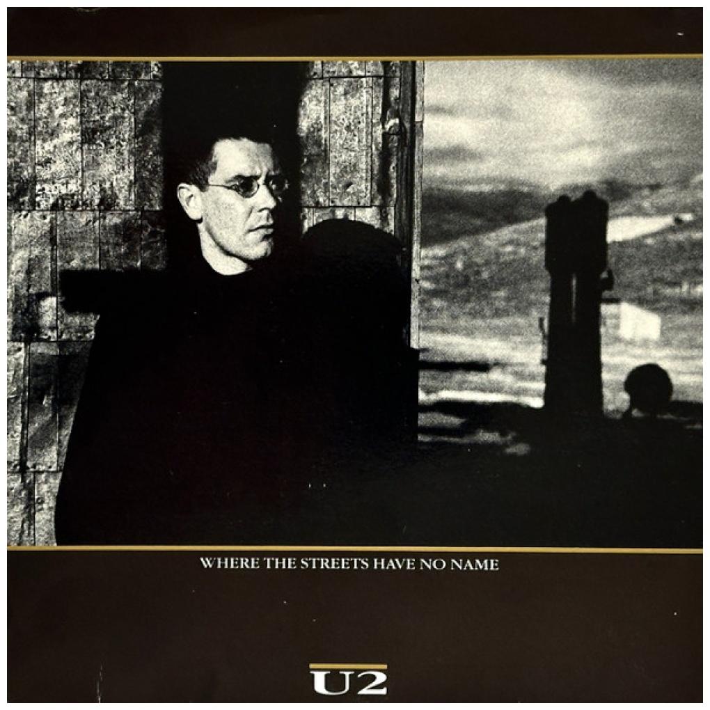 U2 - WHERE THE STREETS HAVE NO NAME | 7" SINGLE USADO