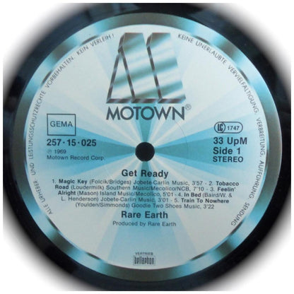 RARE EARTH - GET READY | VINILO USADO
