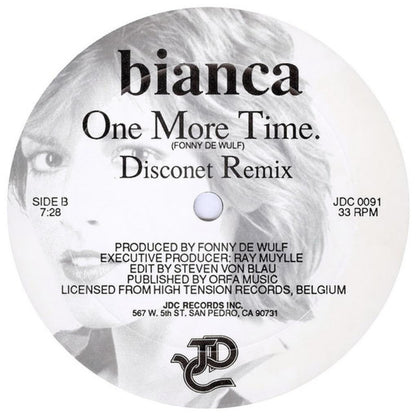 BIANCA - ONE MORE TIME | 12'' MAXI SINGLE USADO