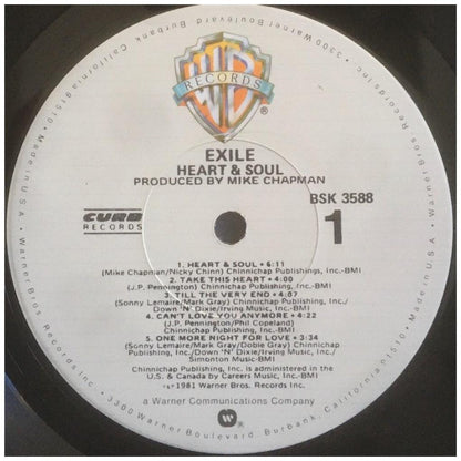 EXILE - HEART & SOUL | VINILO USADO
