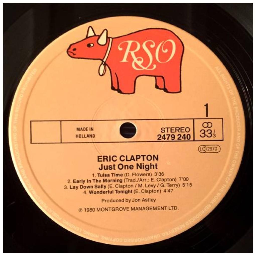 ERIC CLAPTON - JUST ONE NIGHT (2LP) | VINILO USADO