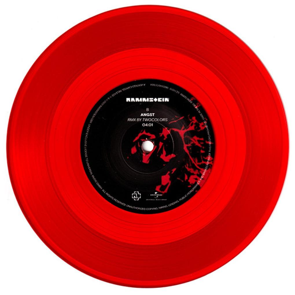 RAMMSTEIN - ANGST (RED VINYL) | 7"