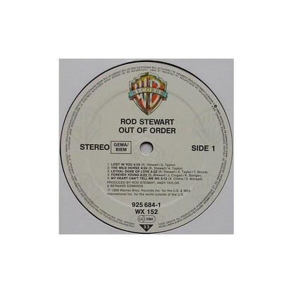 ROD STEWART - OUT OF ORDER  | VINILO USADO