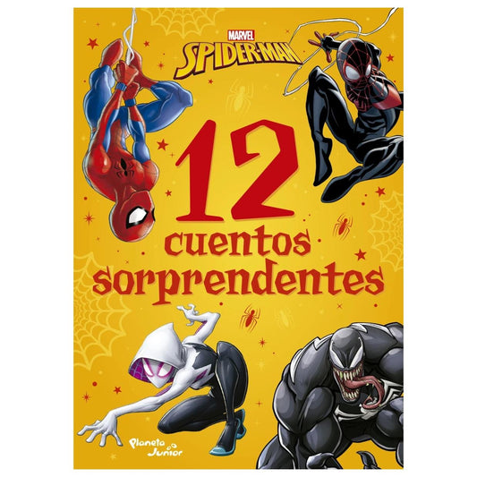 SPIDER-MAN. 12 CUENTOS SORPRENDENTES (TAPA RÚSTICA) - MARVEL | LIBRO