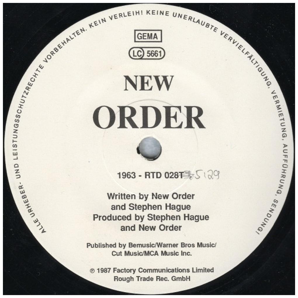 NEW ORDER - TRUE FAITH | 12'' MAXI SINGLE USADO